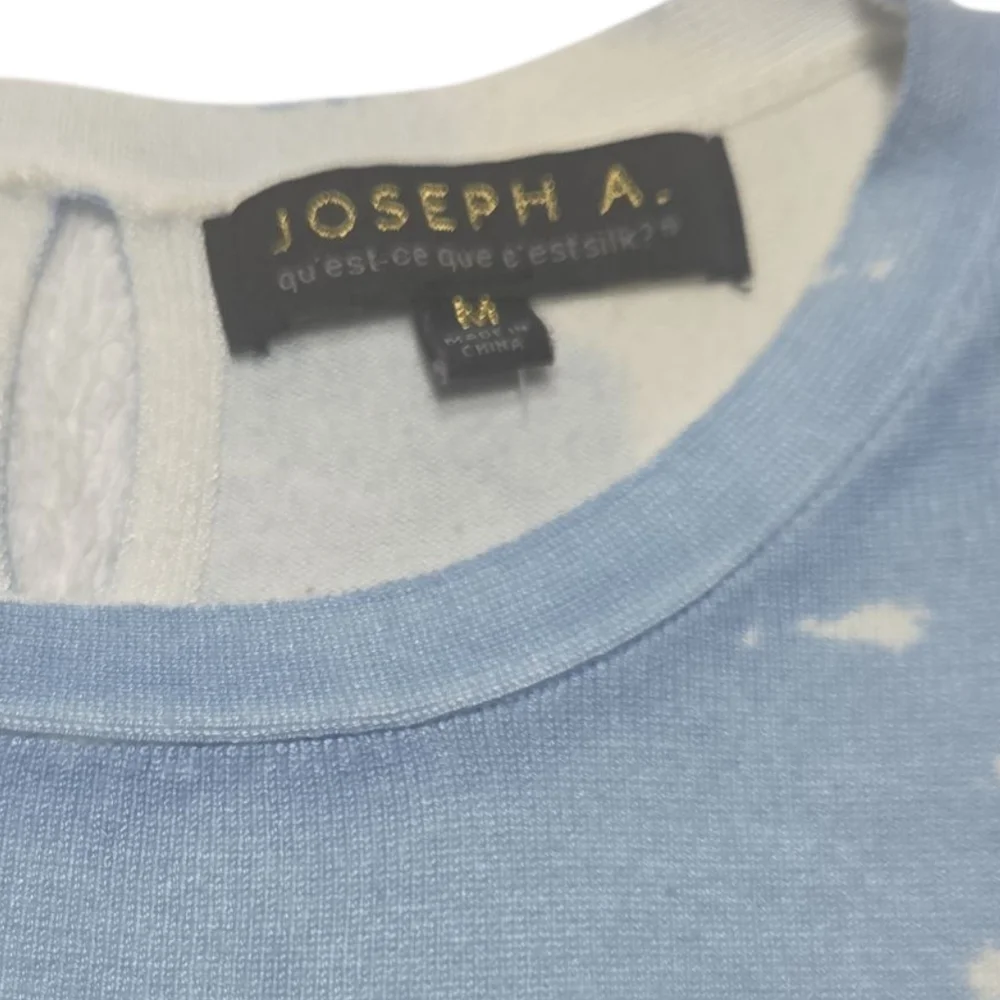 Joseph A Women's Santorini Greece Pullover Blouse‎ Sweater Size Medium